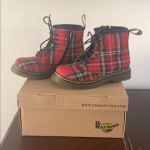 Dr Martens 1460 Tartan Plaid Boots